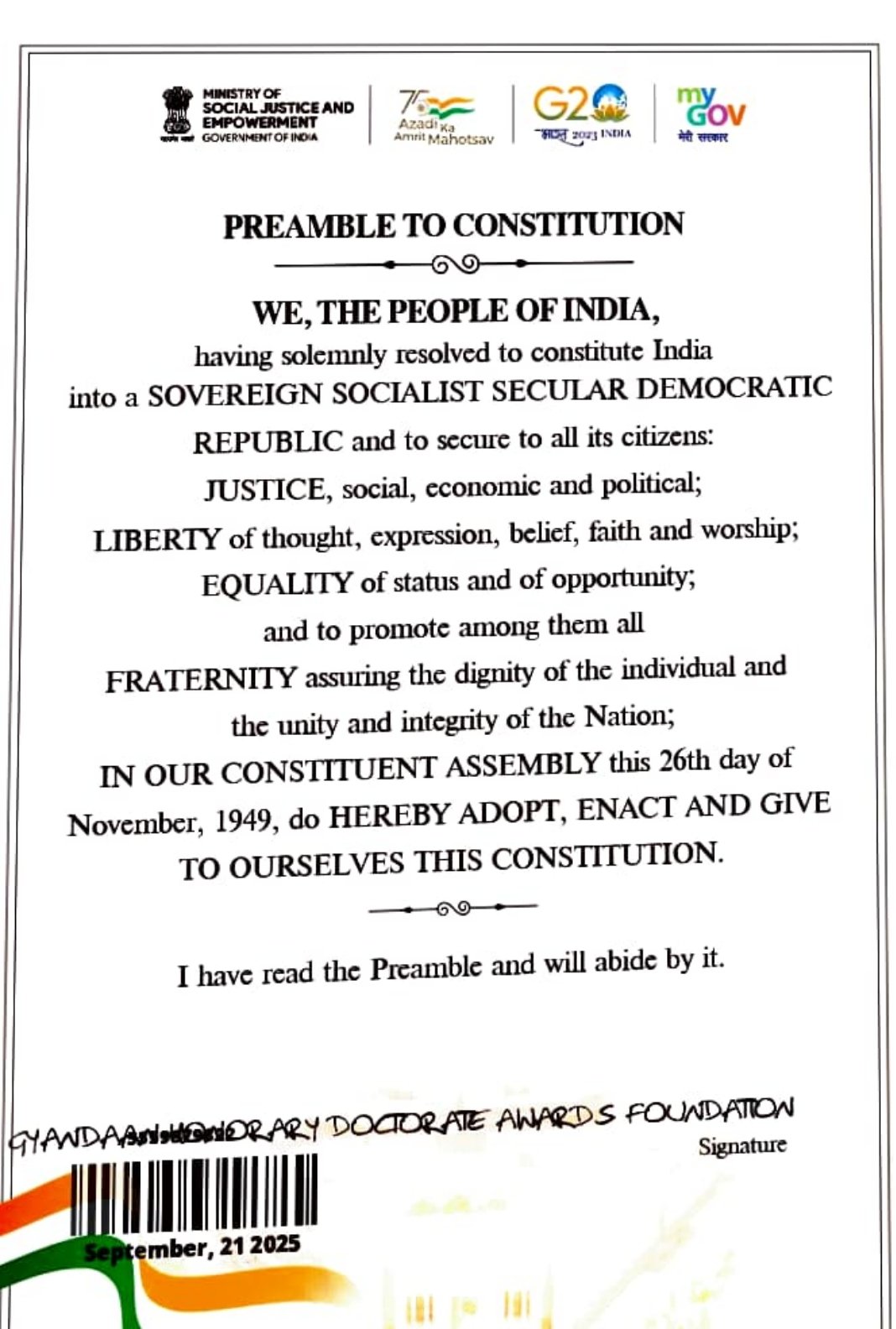 Affiliation